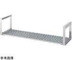 ステンレス吊下棚（パイプ棚1段）SUS430 600×240×286mm JP-6025 - as
