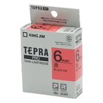 テプラ専用 テープカートリッジ レッド　SC6R