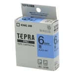 テプラ専用 テープカートリッジ ブルー　SC6B