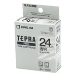 テプラ専用 テープカートリッジ クリアー　ST24K