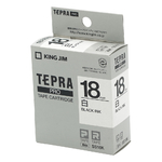 テプラ専用 テープカートリッジ ホワイト　SS18K