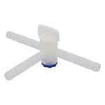 6-682-02 三方活栓 PP製 10mm 【AXEL】 アズワン