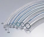 透明PVCチューブ（ミリサイズ）　φ4×φ7　1巻（25m）　 8703-0407