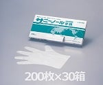 サニーノール手袋エコロジー　ケース販売　6000枚入　ホワイト　S