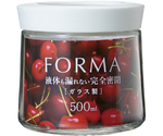 1143フォルマ 密閉ガラスポット ホワイト　MG-500