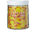 1144フォルマ 密閉ガラスポット ホワイト　MG-700