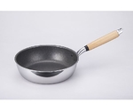 極ふかみ IH深型フライパン24cm　A-3126