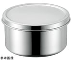 18-8 丸型調味料入れ（つまみ無） 8cm