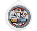 草刈用アルミコンパウンドSHARKCORD菱形 対辺2.7mm×30m