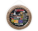 極太ナイロンコードゴールデンバイソン 対辺4mm×6m スクリュー型