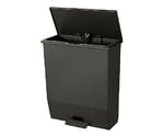 リスH＆H通路で使えるPダストボックス 45L ダークグレー　KPD2402