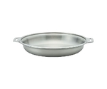TKG 銀の頂 三層鋼ちり鍋 30cm　QGV3503