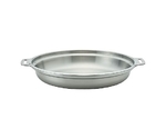 TKG 銀の頂 三層鋼ちり鍋 32cm　QGV3504