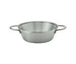 TKG 銀の頂 三層鋼両手鍋 24cm　QGV3201