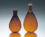 TS茄子型フラスコ・茶 200mL・24/40　CL0092-03-40