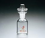 フラン瓶(ガラスカラー付) 100mL(等量)　CL0700-01-10