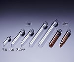 6-297-04 ねじ口試験管 φ18×75×φ10.0mm 9mL 1箱（100本入） NT-18