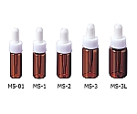 ミニスポイド瓶　ＭＳ－３　褐色　３０本