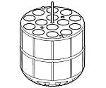 アダプター　15mL　コニカルチューブ　S-4-104,　S-4x750用　5825 734.009