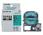 テプラ PROテープ パステル緑ラベル6mm黒文字　SC6G