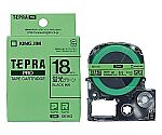 テプラ PROテープ 蛍光緑ラベル 18mm黒文字　SK18G