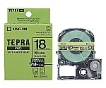 テプラPROテープ マット若葉ラベル 18mm黒字　SB18G