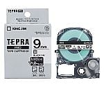 テプラPROテープ マット白ラベル 9mm黒文字　SB9S