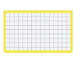 マグネット見出し カード寸法43×74mm黄　ﾏｸ-403Y