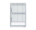 ホワイトボード月行事縦書 602×70×908mm　FB-32MTWC