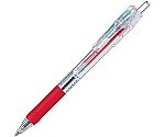 ノック式 タプリクリップボールペン 0.4mm 赤　BNH5-R