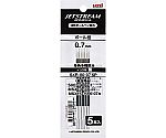 ジェットストリーム多色用替芯0.7mm 黒5本　SXR80075P.24