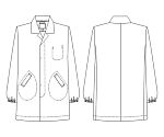 男子食品衣長袖 LL　NP200