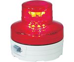 電池式LED回転灯ニコUFO 常時点灯タイプ 赤　NU-AR