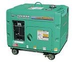 取扱を終了した商品です］61-2893-81 空冷ディーゼル発電機 100V-3.0
