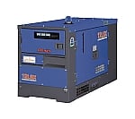 取扱を終了した商品です］61-2893-90 防音型ディーゼルエンジン発電機