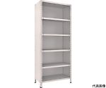 棚 エスコ 1200x450x1800mm/120kg/6段 スチール棚 EA976AC-120 1台(1個