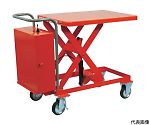 61-3133-14 ハンドリフター 250kg 600X900 電動昇降式 HLAN-250W