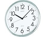 クオーツ掛時計 オフィスクロック 直径314×36 P枠 銀色　KH220A