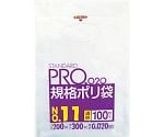 LT11スタンダードポリ袋11号（0.02）透明100枚　LT11