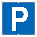 道路標識・構内用　P（駐車可）　道路　403　133310