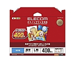 光沢写真用紙 光沢紙厚手 キヤノン用 L判 400枚　EJK-CGNL400