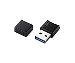 メモリリーダライタ microSD専用 USB3.0 ストラップ付 ブラック　MR3-C008BK
