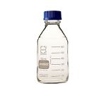 セーフティコートねじ口瓶(デュラン(R)) 青キャップ付 750mL 1箱（10個入）　017280-750A