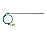 Kタイプ(クロメル・アルメル)熱電対センサー(針状シース形,ステンレスハンドル)　AD-1218-230