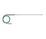 Kタイプ(クロメル・アルメル)熱電対センサー(針状シース形,ステンレスハンドル)　AD-1218-350
