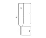 3-9190-16 ILCカラム Φ40×1000mm ILC-A40-1000 【AXEL】 アズワン