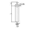 クロマトカラム(PTFEコック付)　3880-60/800