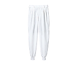 パンツ 兼用 白 エコ 裾フライス　7-521 4L