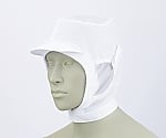 ショート頭巾帽子 白　9-924 フリー