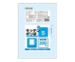 プラスプラス　キッチンポリ袋　ＬＤ‐Ｓ　増量タイプ　透明　１ケース（２００枚×５０パック）　PKP-S-200